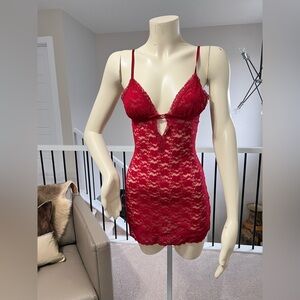 Rampage Scarlet Lace Chemise